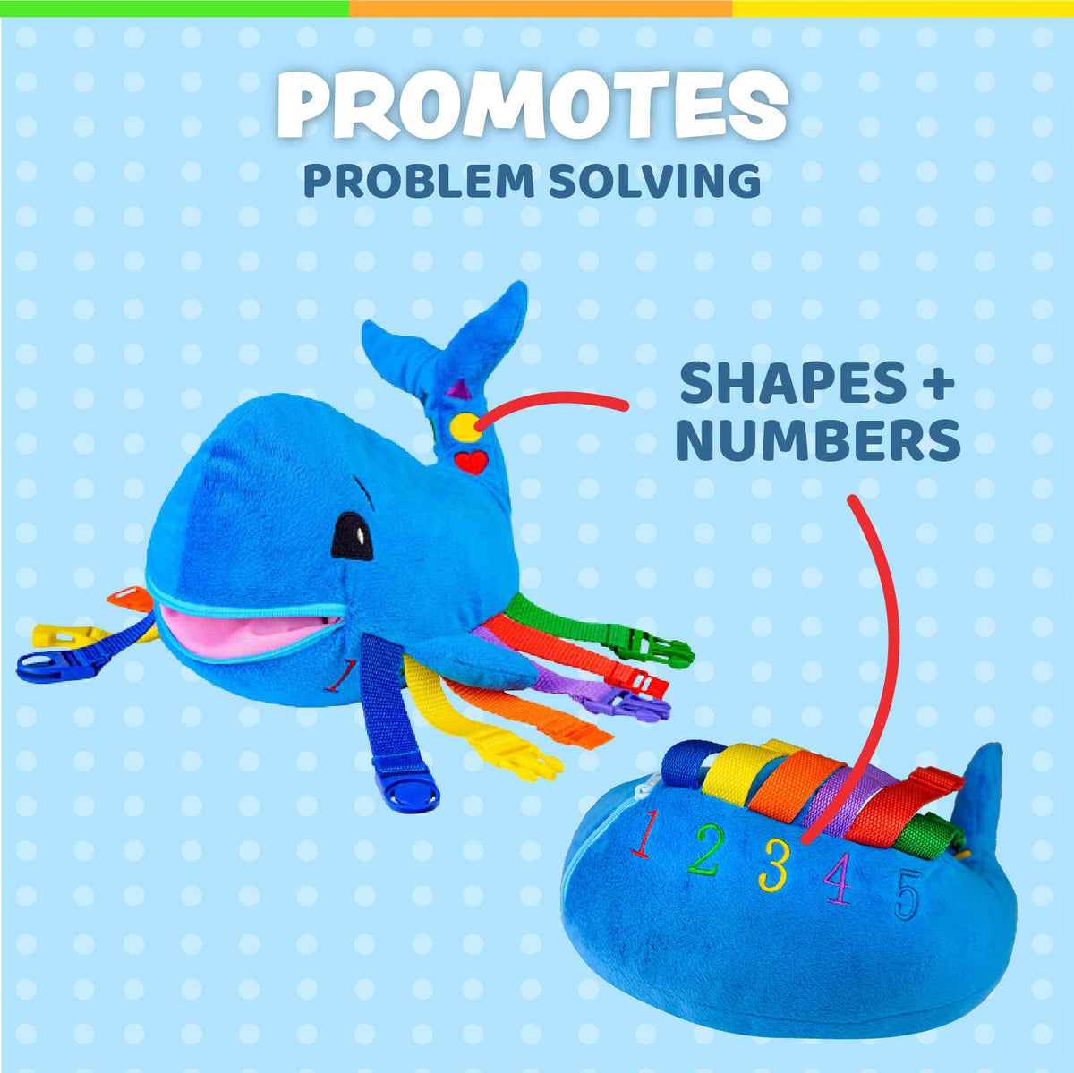 baby sensory whale toy