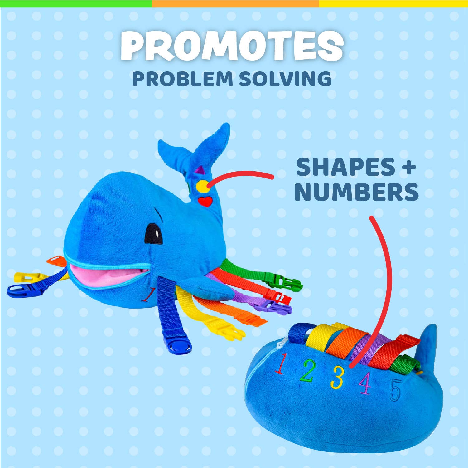 baby sensory whale toy