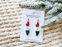 The Joy Dangles- Polymer Clay Christmas Earrings