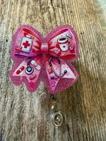 Badge Reel   Medical Bow - Savedra James