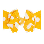 Baby Bling® Printed FAB® soft nylon bow headband - Savedra James
