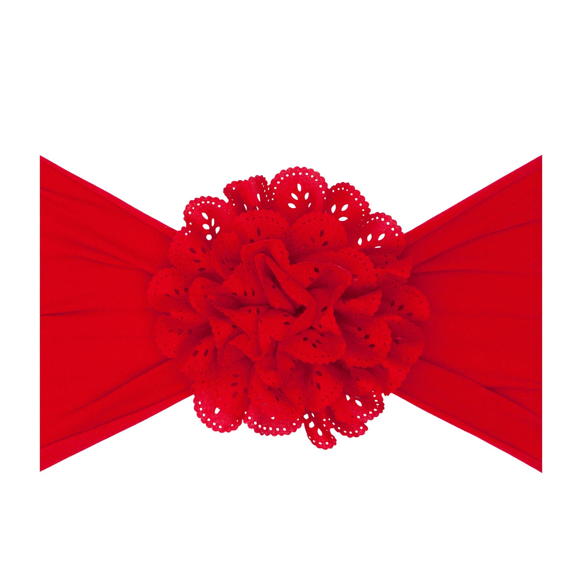 Baby Bling® Flower soft nylon headband