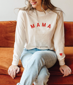 Mama - Heart on Sleeve - Long Sleeved Tee - Savedra James