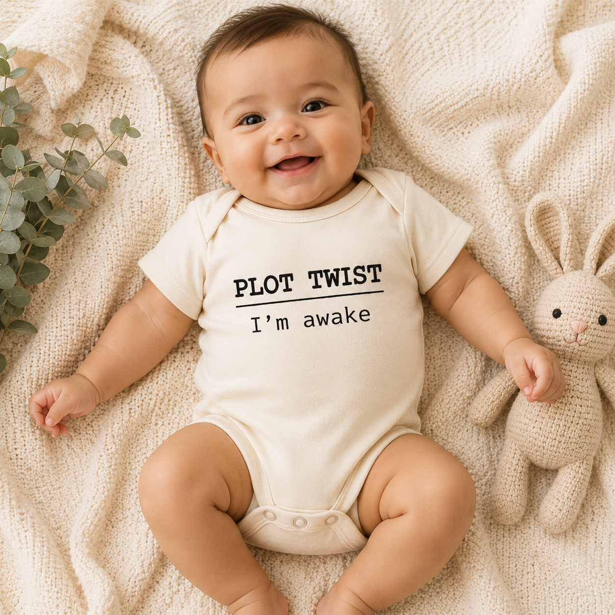 Plot Twist: I'm awake Onesie