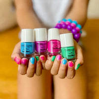 Rainbow 4 Polish Box Set Non-Toxic Kids Nail Polish