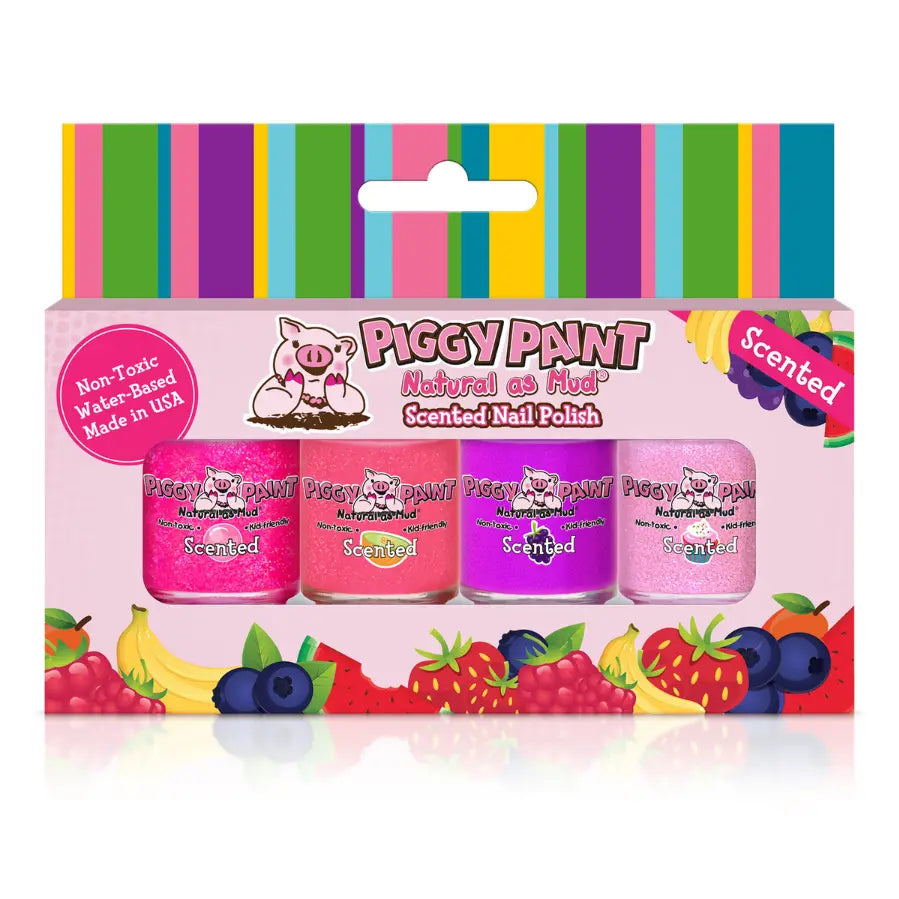 Scented Lucky Lollipop Set Non-Toxic Kids Nail Polish