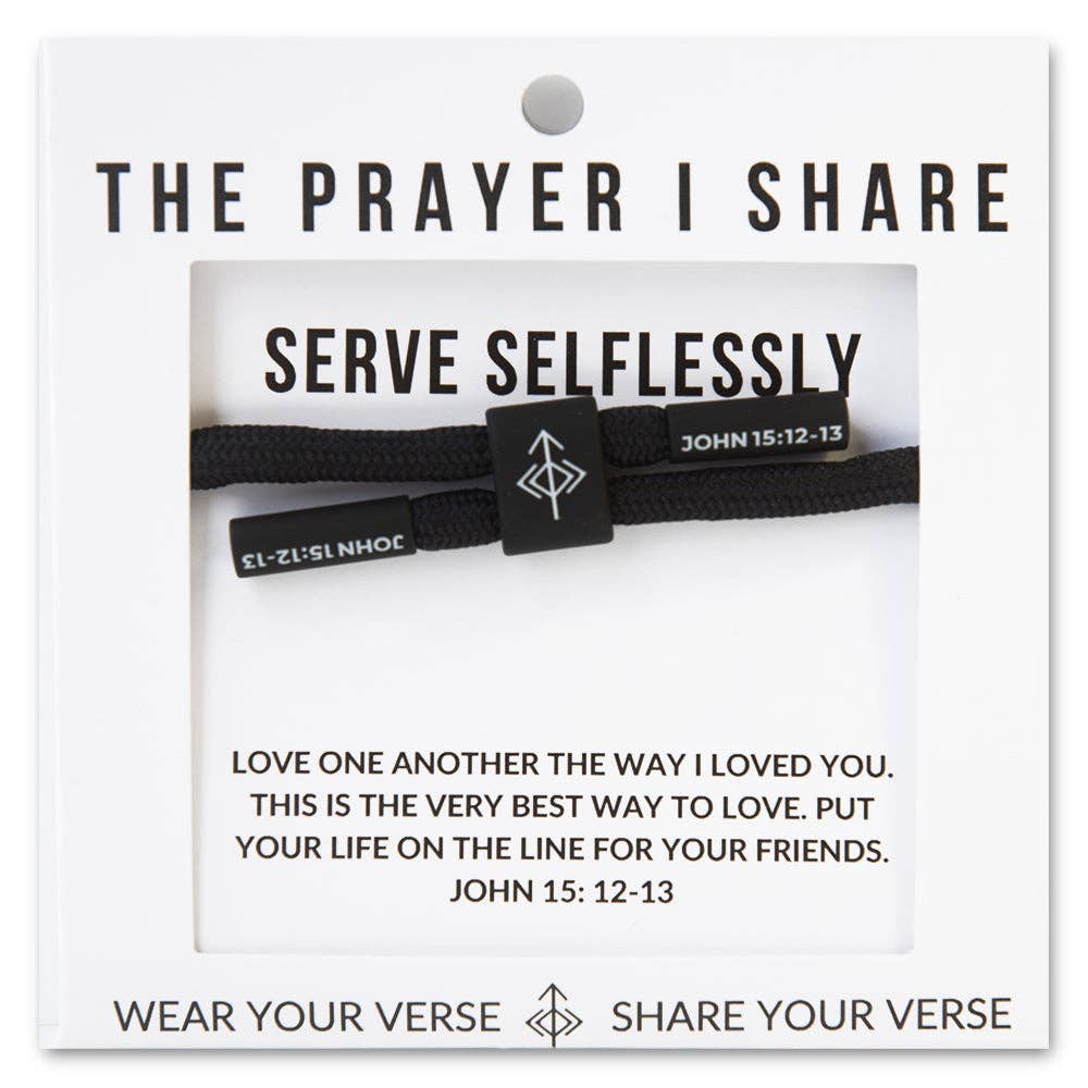 SERVE SELFLESSLY Bracelet - Savedra James