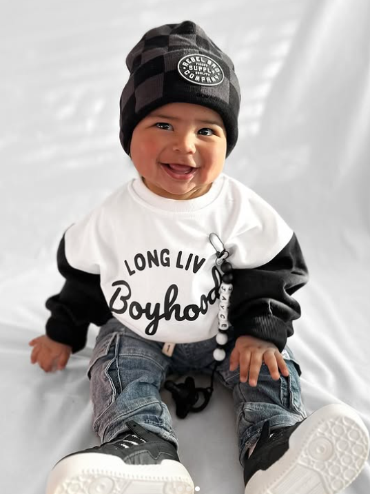 Long Live Boyhood | Baby, Toddler Youth Boys Sweatshirt