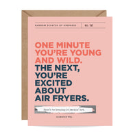 Scratch-off Card - Air Fryers - Friendship/Birthday