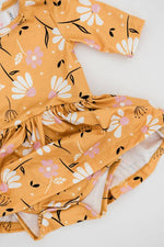 Dandelions in Fall Twirl Bodysuit - Savedra James