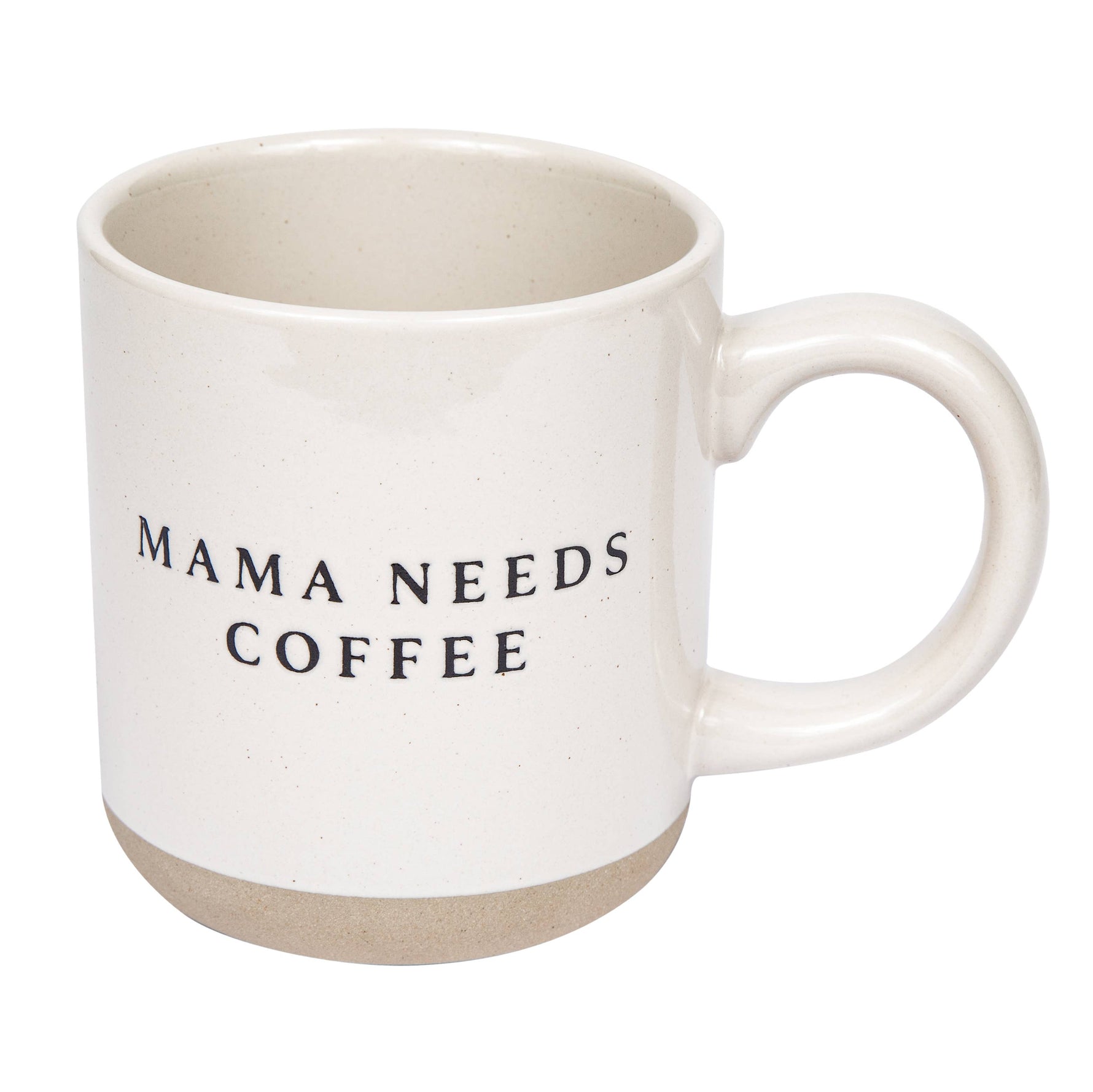 Mama Needs Coffee Stoneware Coffee Mug - Gifts & Home Decor - Savedra James