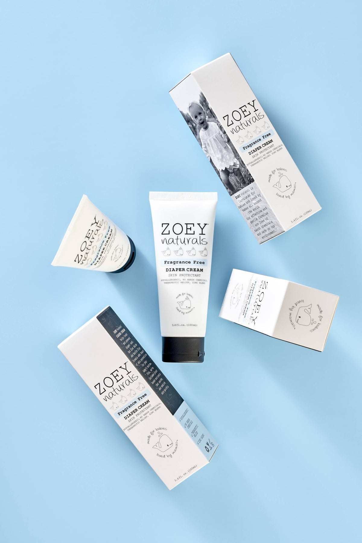 Fragrance-Free Diaper Cream - 3.4oz