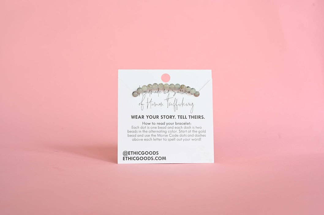 Morse Code Bracelet | TEACHER - Savedra James