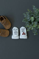 If You can Smell that Change my Diaper Baby Socks | Quirky - Savedra James