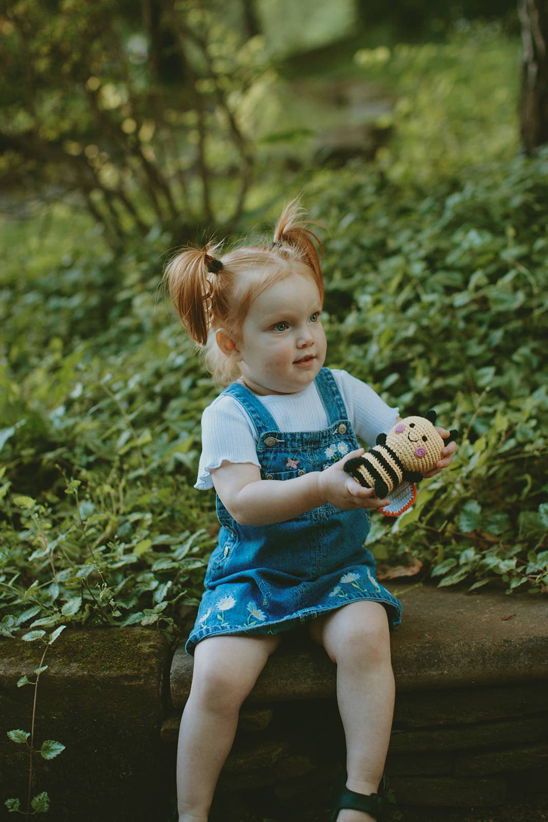 Bumblebee Rattle – Organic Cotton, Fair Trade Baby Toy