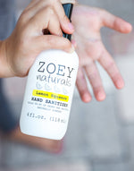 Lemon Squeeze Hand Sanitizer  - 4oz - Savedra James