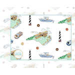 Baby Burp Cloth & Bib Combo: North Carolina Baby - Savedra James