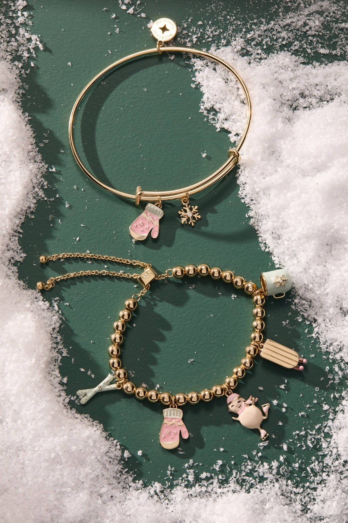 Snow Games Multi Charm Bolo Bracelet