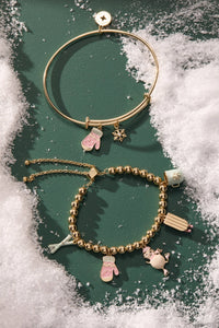 Snow Games Multi Charm Bolo Bracelet