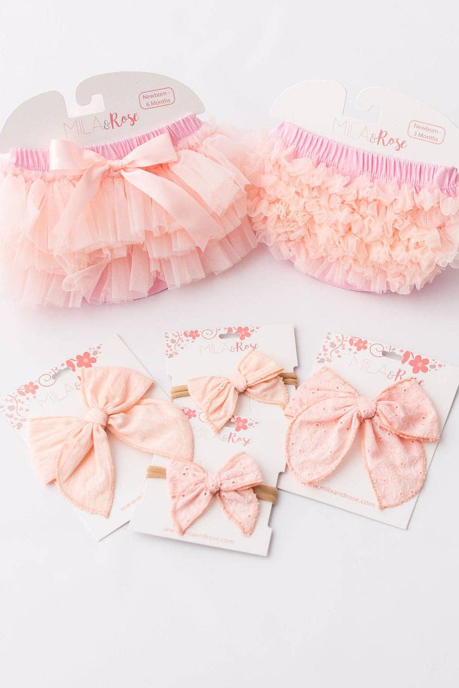 Light Pink Ruffle Tutu Bloomer - Savedra James