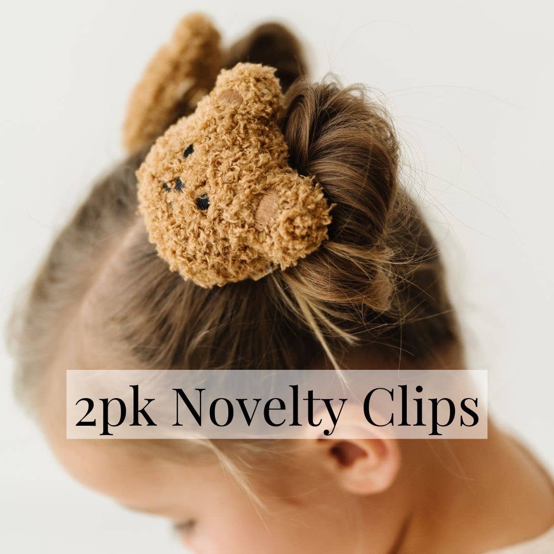 Baby Bling® 2-Pack Novelty hair clips - Savedra James