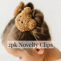 Baby Bling® 2-Pack Novelty hair clips