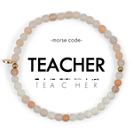 Morse Code Bracelet | TEACHER - Savedra James
