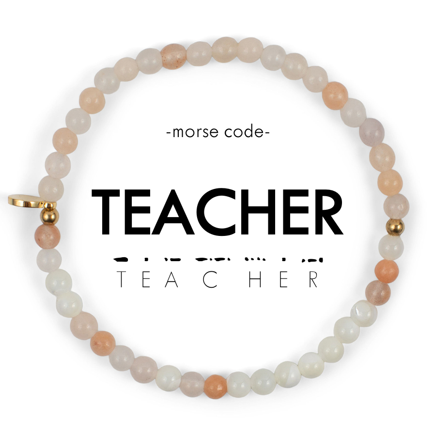 Morse Code Bracelet | TEACHER - Savedra James