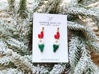 The Joy Dangles- Polymer Clay Christmas Earrings