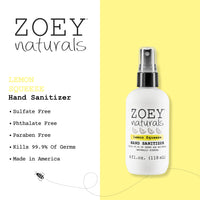 Lemon Squeeze Hand Sanitizer  - 4oz