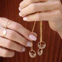 The Arc Sterling Silver Pendant Necklace