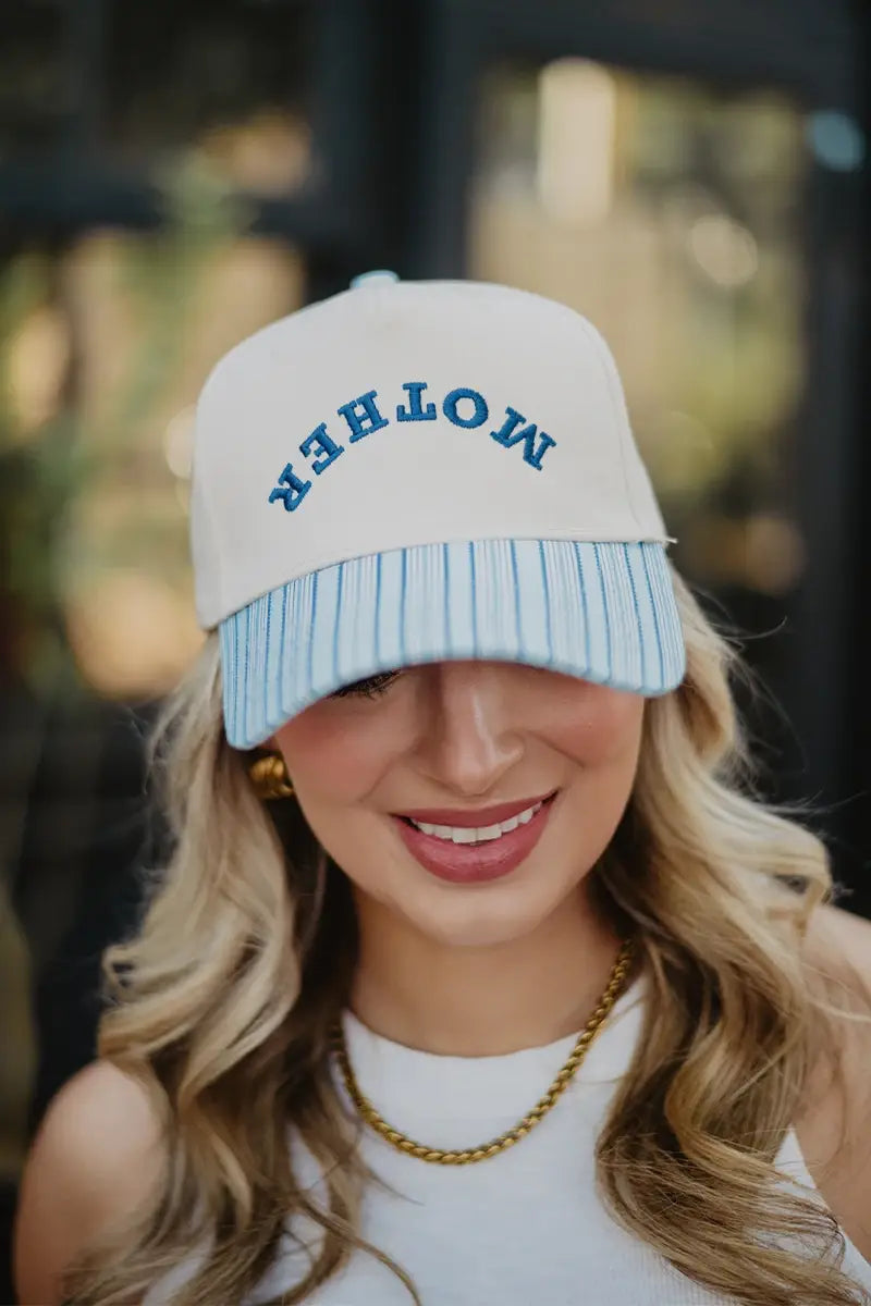 MOTHER Upside Down Two-Toned Hat