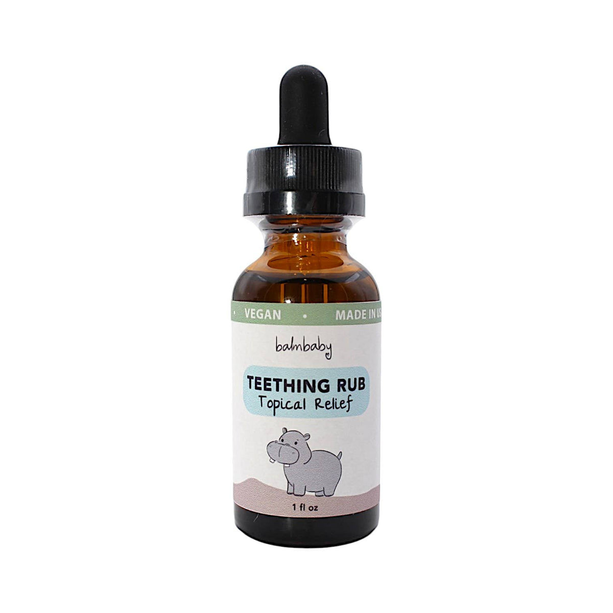 Balm Baby - Teething RUB 1oz. - ALL Natural TOPICAL Relief