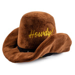 Brown Cowboy Hat - Savedra James