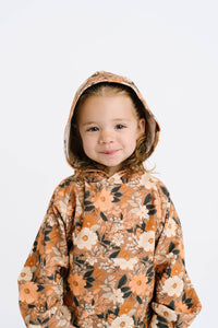 Autumn Bloom Cargo Hoodie Set