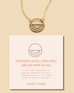 The Arc Sterling Silver Pendant Necklace - Savedra James