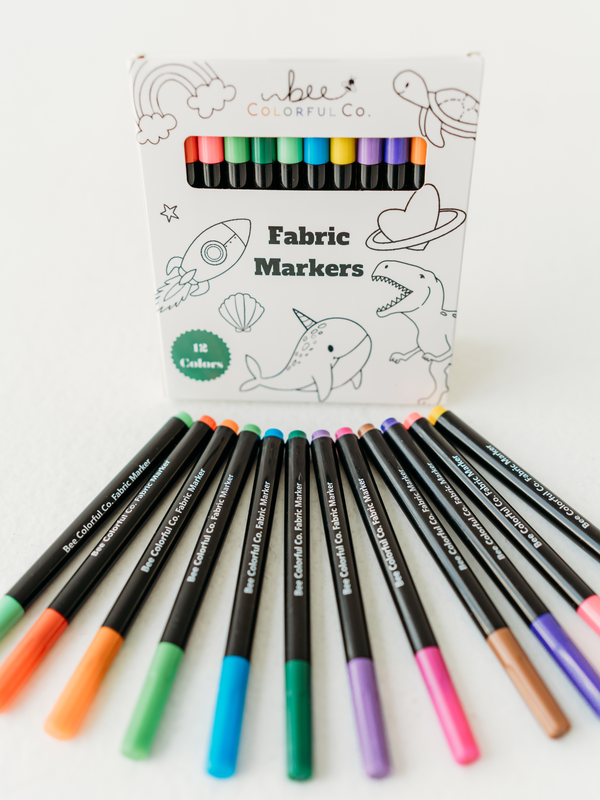 Fabric Markers Set for Customizing Coloring Pajamas