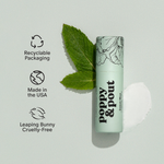 vegan mint lip balm