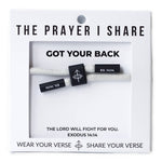 GOT YOUR BACK Bracelet, Christian Cord Bracelet - Savedra James