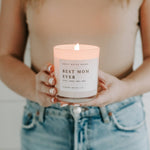 Best Mom Ever! 11 oz Soy Candle - Home Decor & Gifts - Savedra James