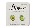 Kawaii Avocado Earrings - Savedra James